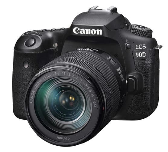 Canon 90D with 18-135mm Lens